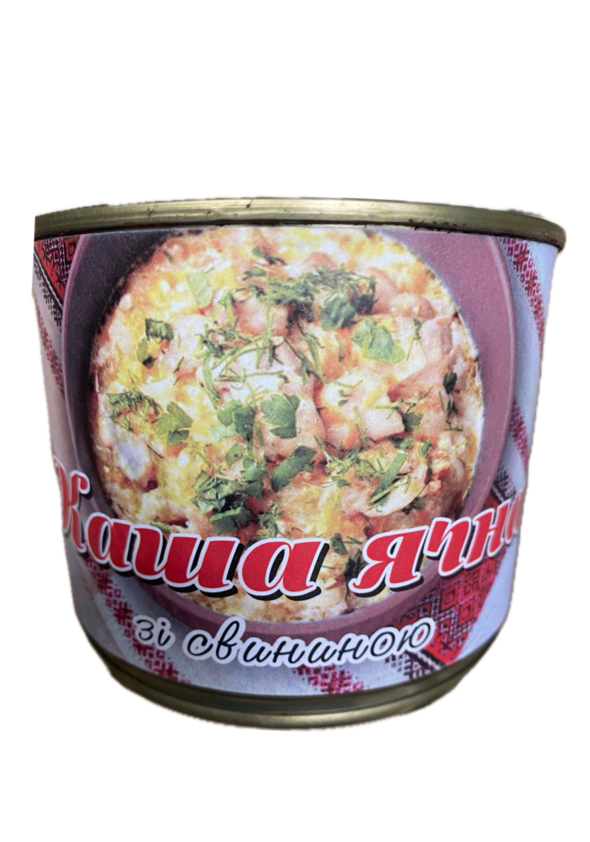 Каша ячна зі свининою МІТФОРМ 525г.